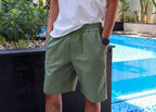 Olive Men Shorts - PAVO Egypt