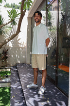 Beige Men Shorts - PAVO Egypt