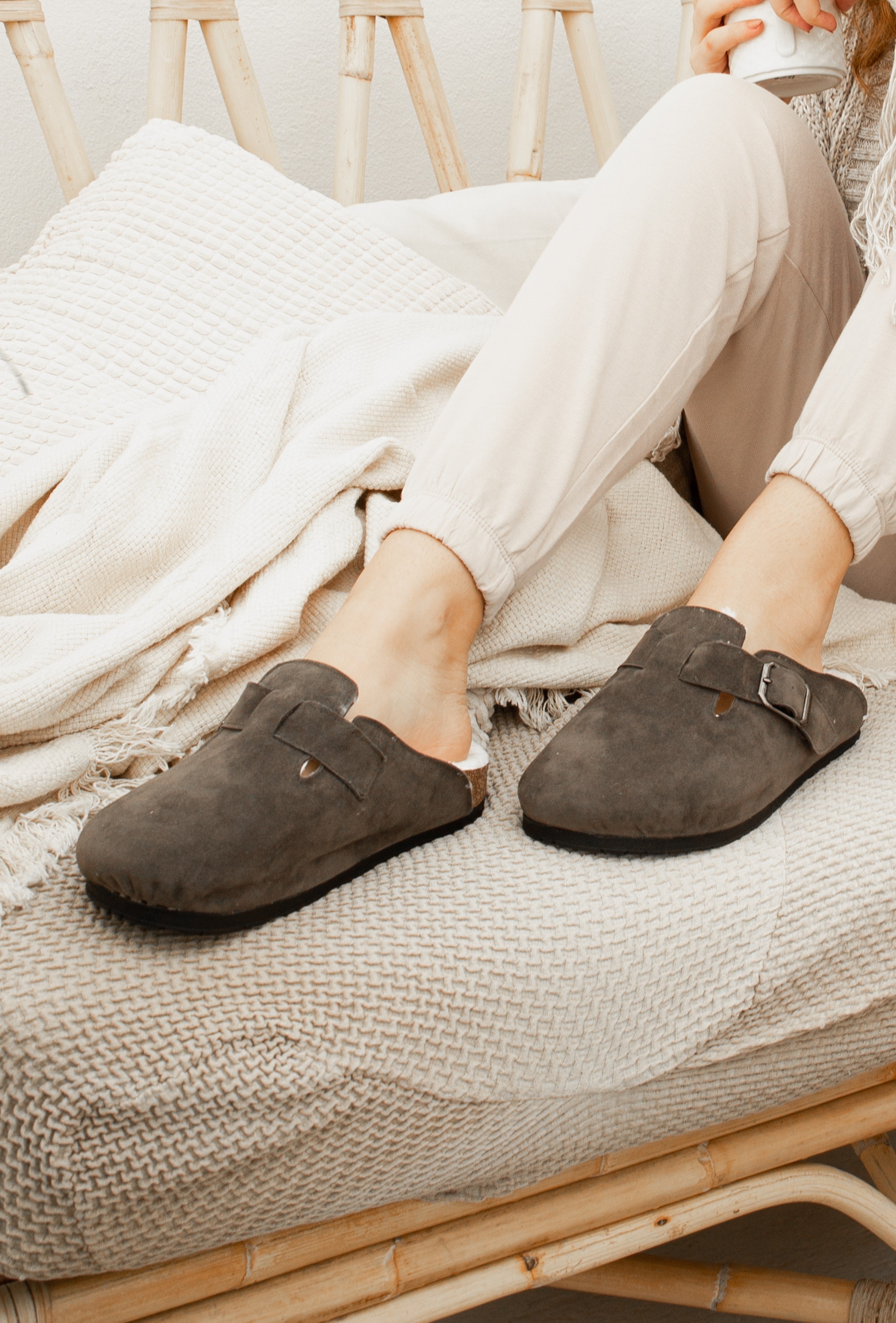 Mule Fur Grey pavoegypt