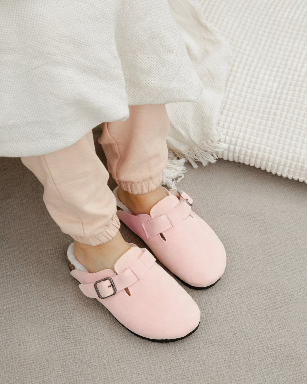 Mule Fur Pink pavoegypt