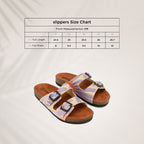 Slippers lilac sunflower - PAVO Egypt