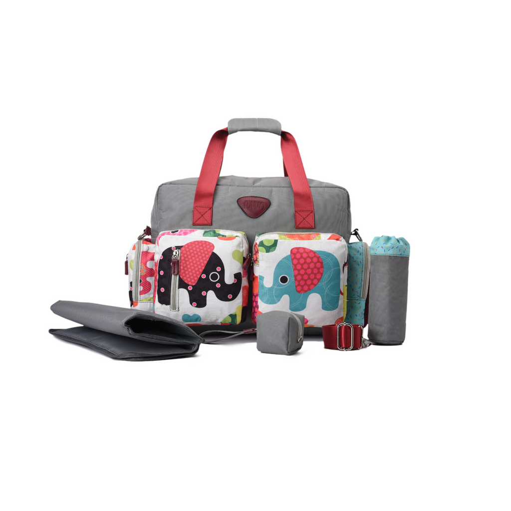 Diaper bag Grey pavoegypt
