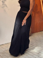 Noir Flamenco Skirt - PAVO Egypt