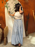 Azul Flamenco Skirt - PAVO Egypt