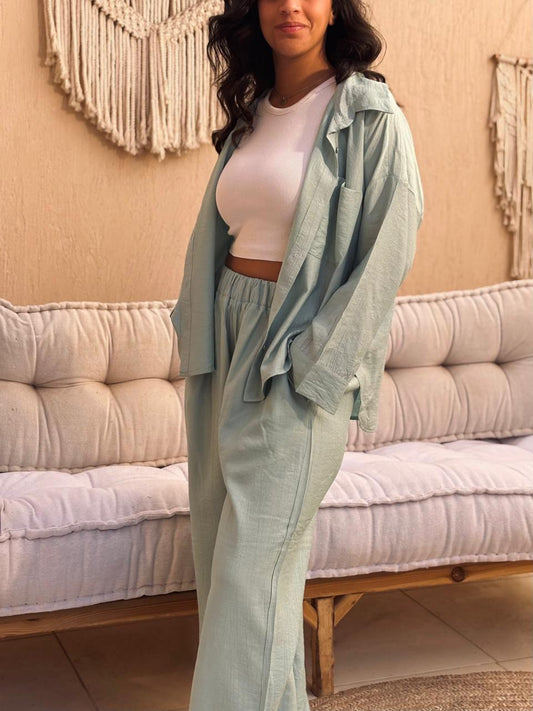 Olive breeze Shirt - PAVO Egypt