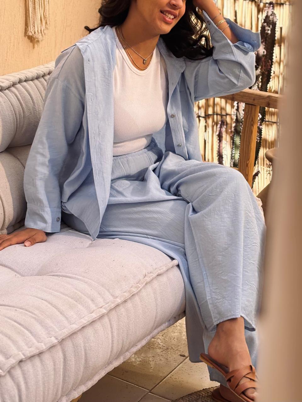 Azure Breeze Shirt - PAVO Egypt