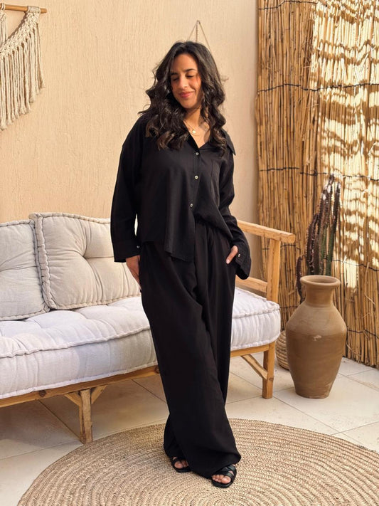 Midnight Breeze Black Set ( 2 pieces ) - PAVO Egypt