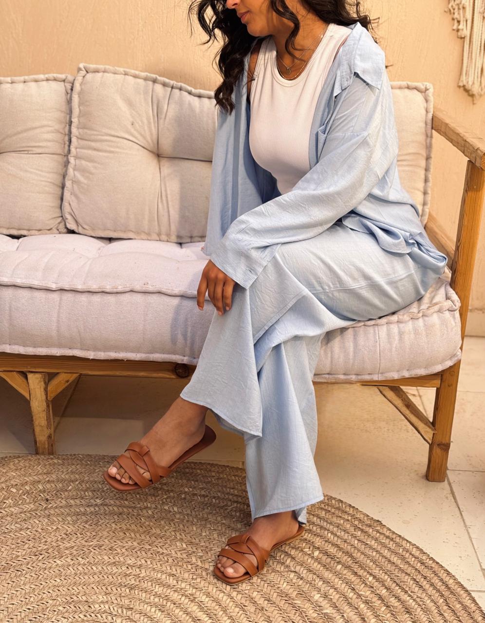 Azura Breeze Baby Blue Set ( 2 pieces ) - PAVO Egypt