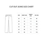 Cut out blue jeans - PAVO Egypt