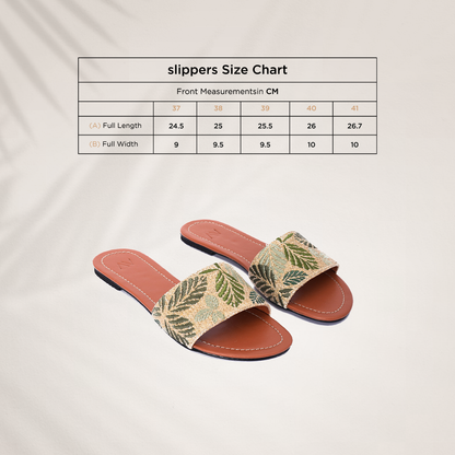 Elm Slippers -Code 6006