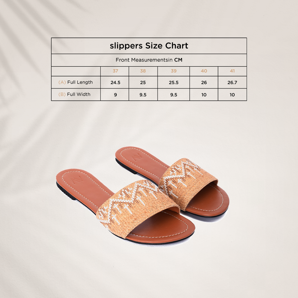 Mountain Beige Slippers -Code 6017 pavoegypt