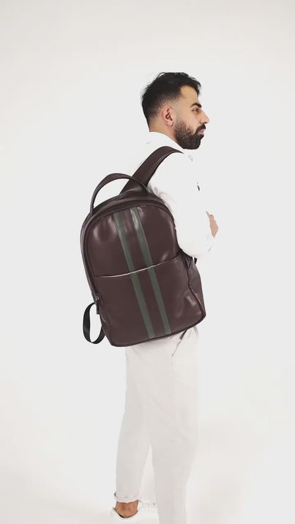 Laptop  Backpack Classic Brown