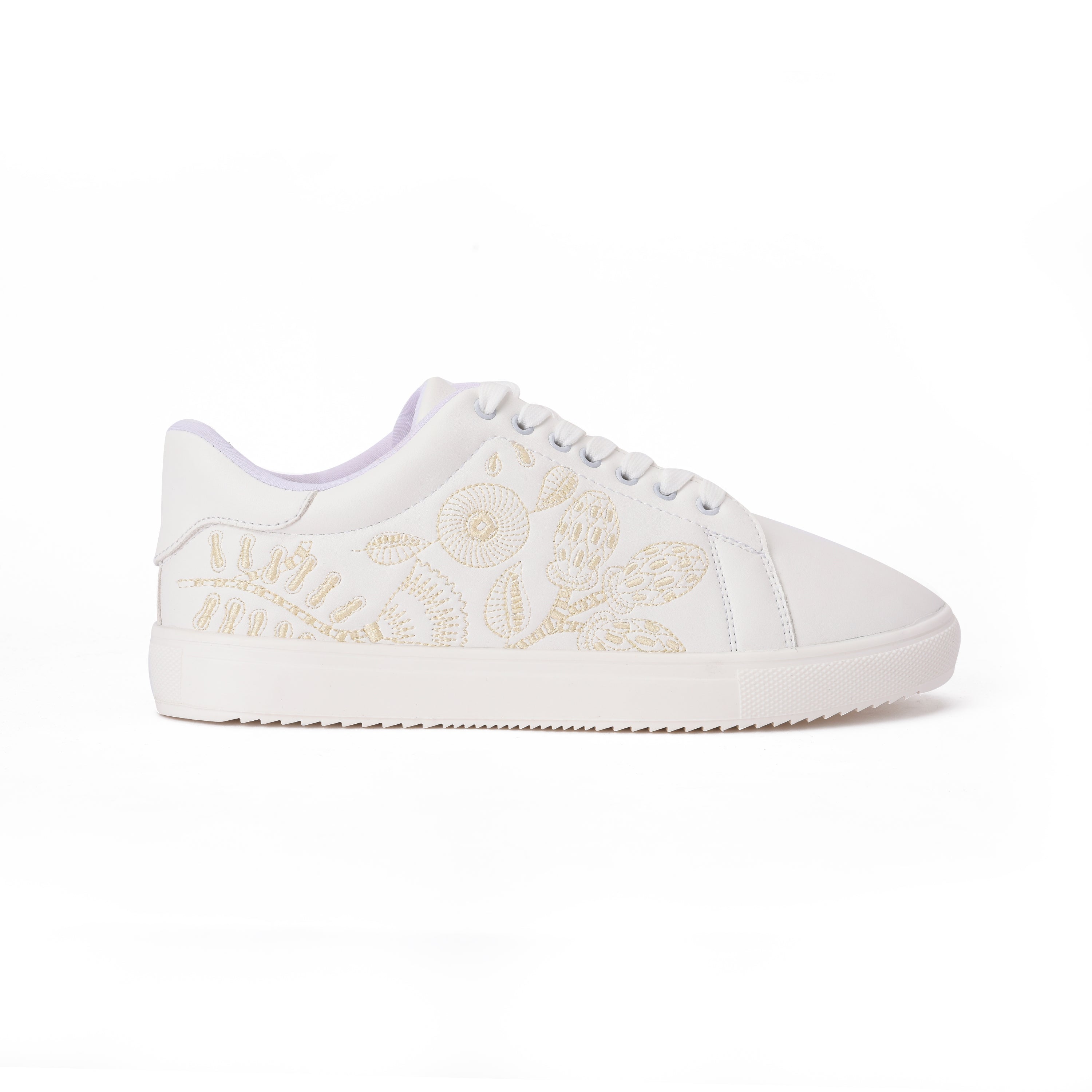 Sneakers Floral White - PAVO Egypt