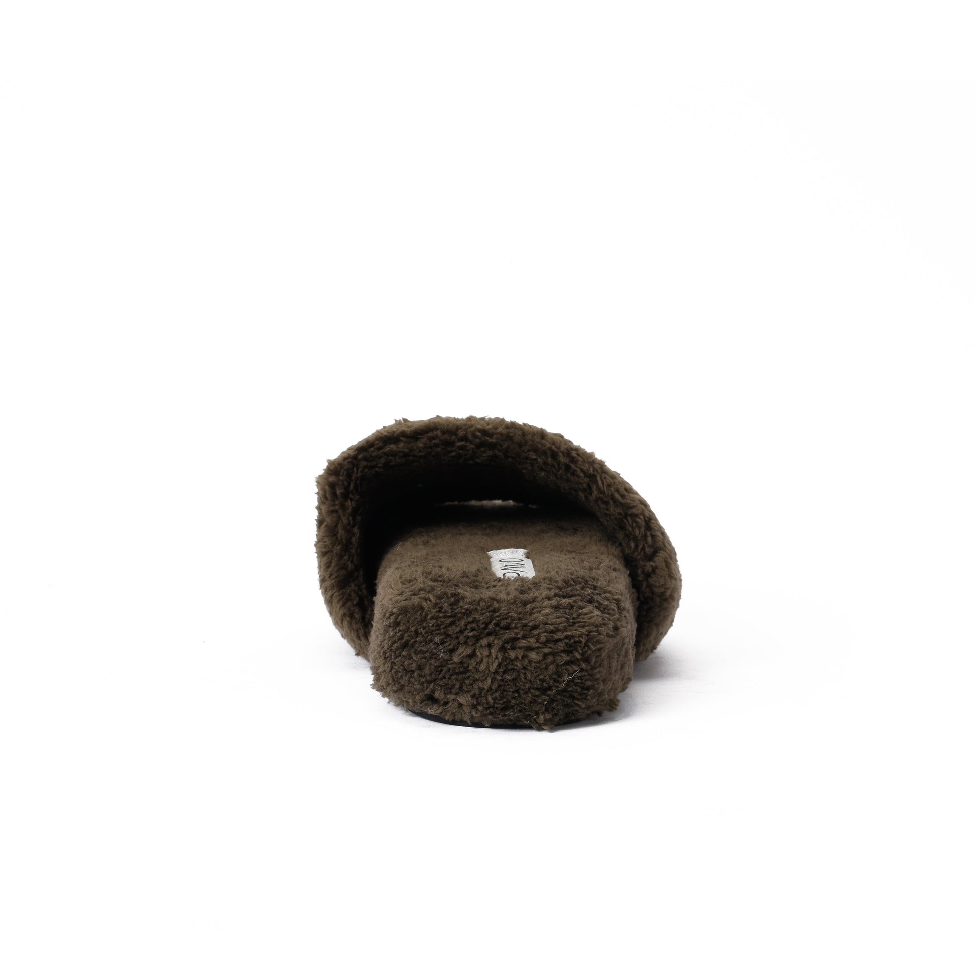 Slipper Fur Olive pavoegypt