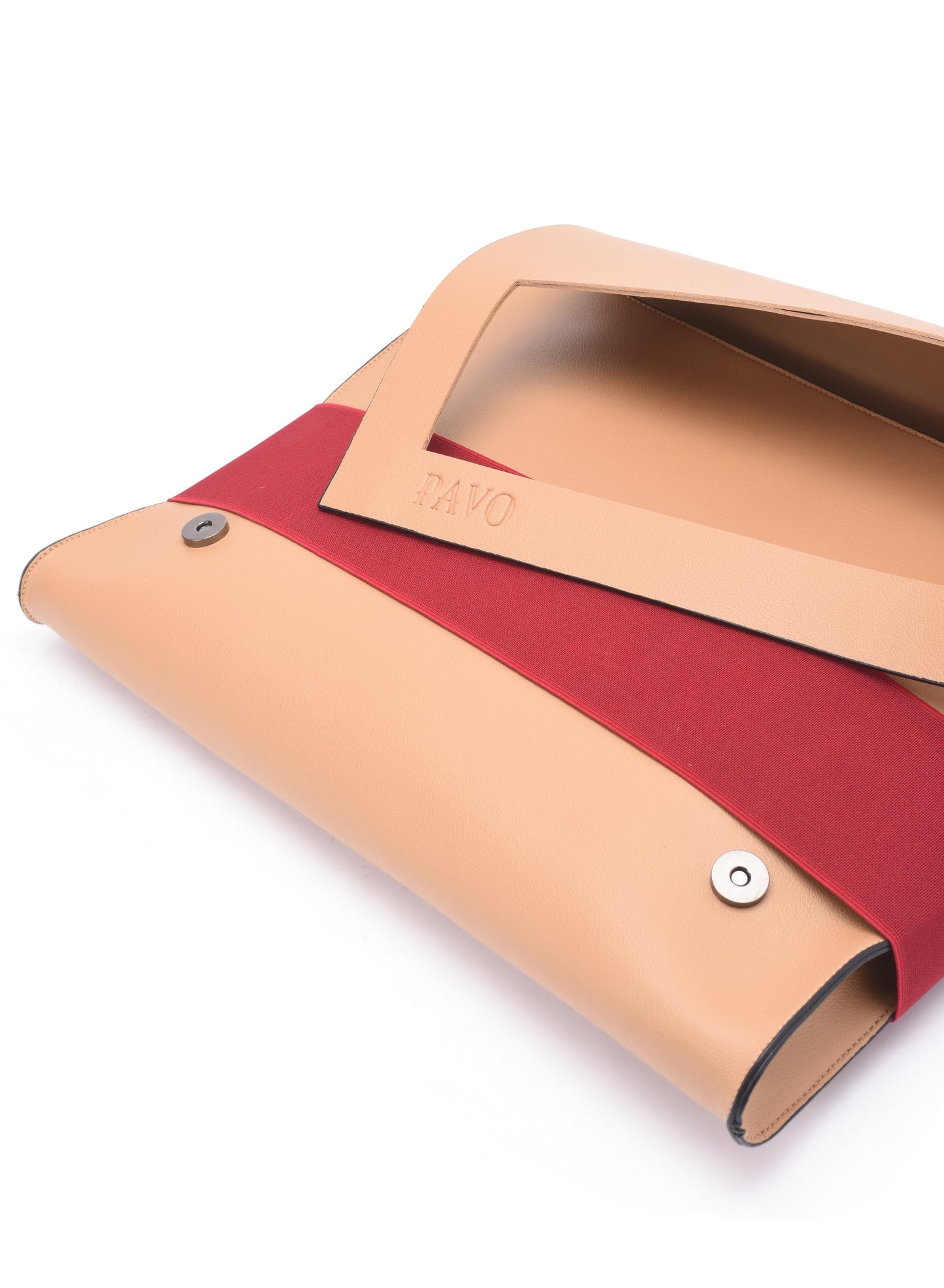 Nude laptop sleeve/leather Classeur- Code 603