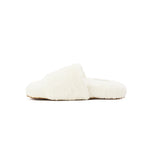 Slipper Fur Off White pavoegypt