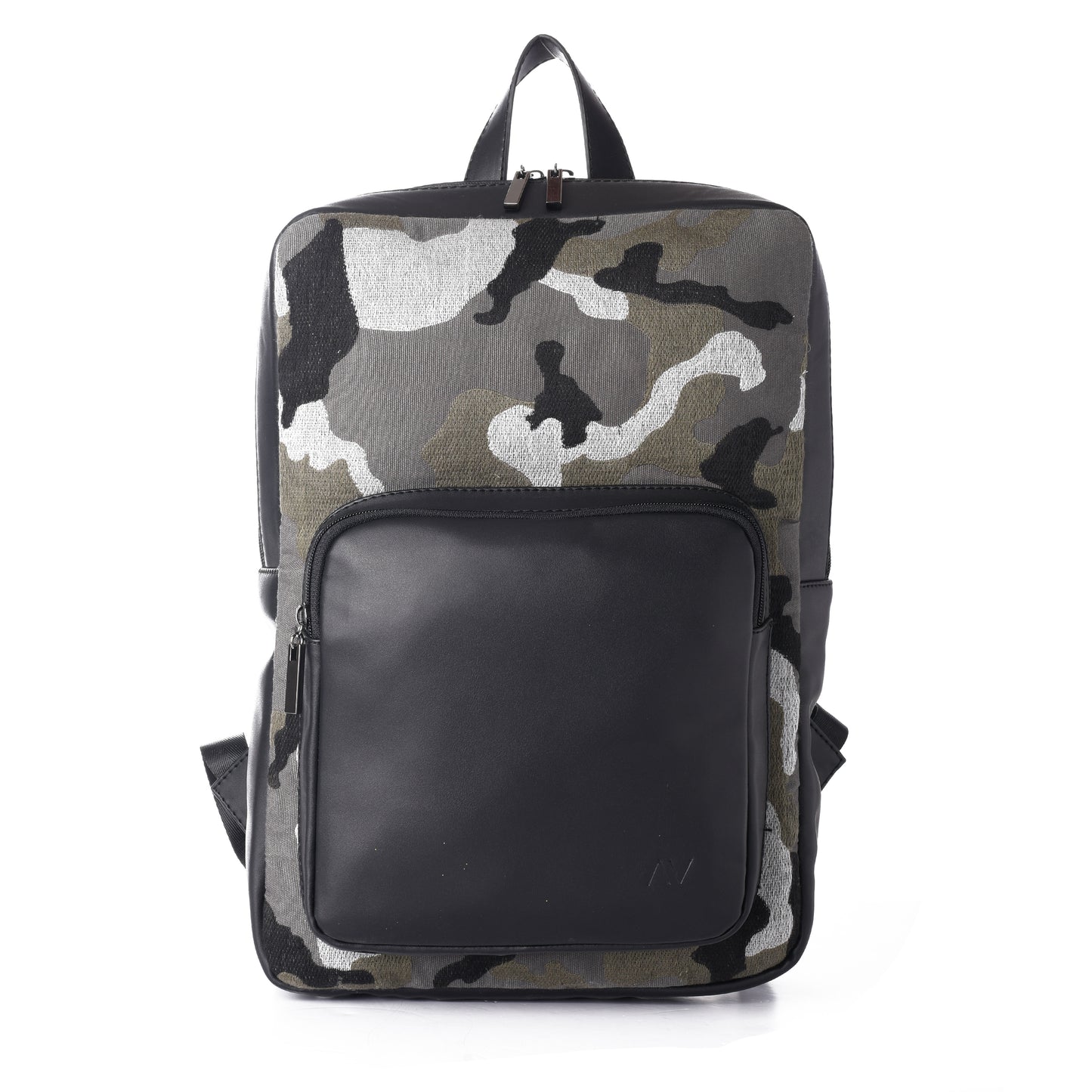 Laptop black with Olive Army pattern Backpack