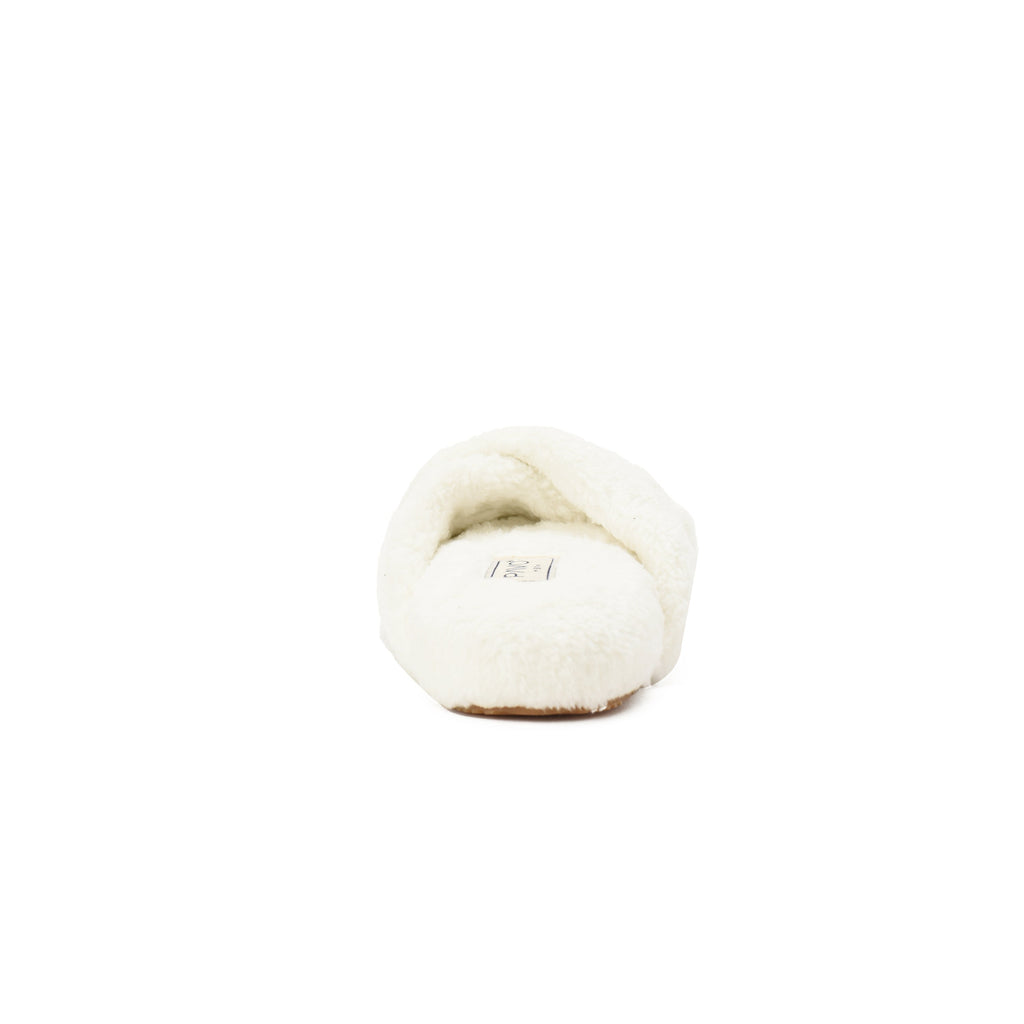 Slipper Fur Cross Off White pavoegypt