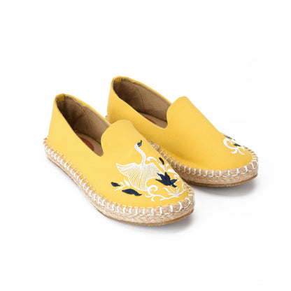 Espadrilles Mustard Swan