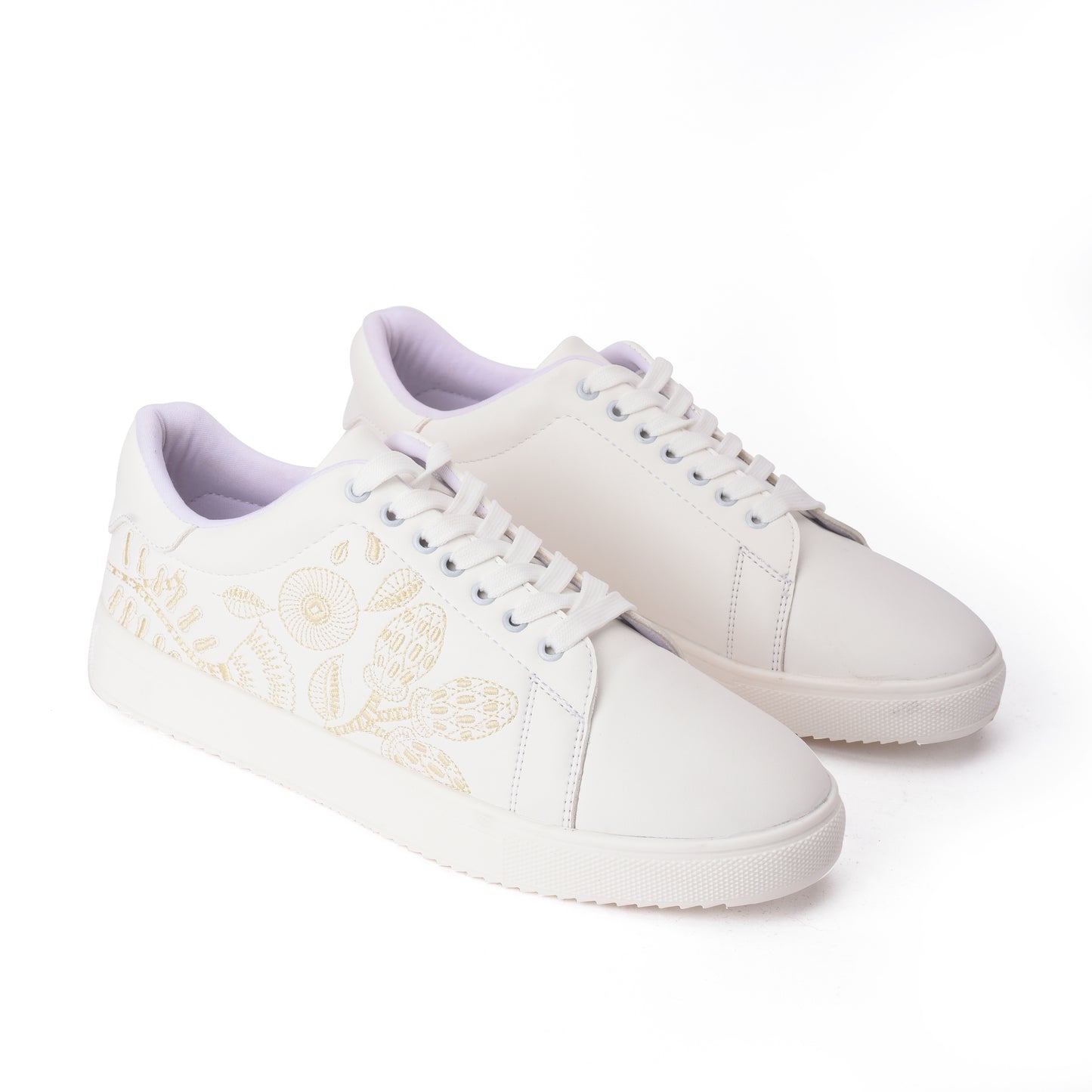 Sneakers Floral White