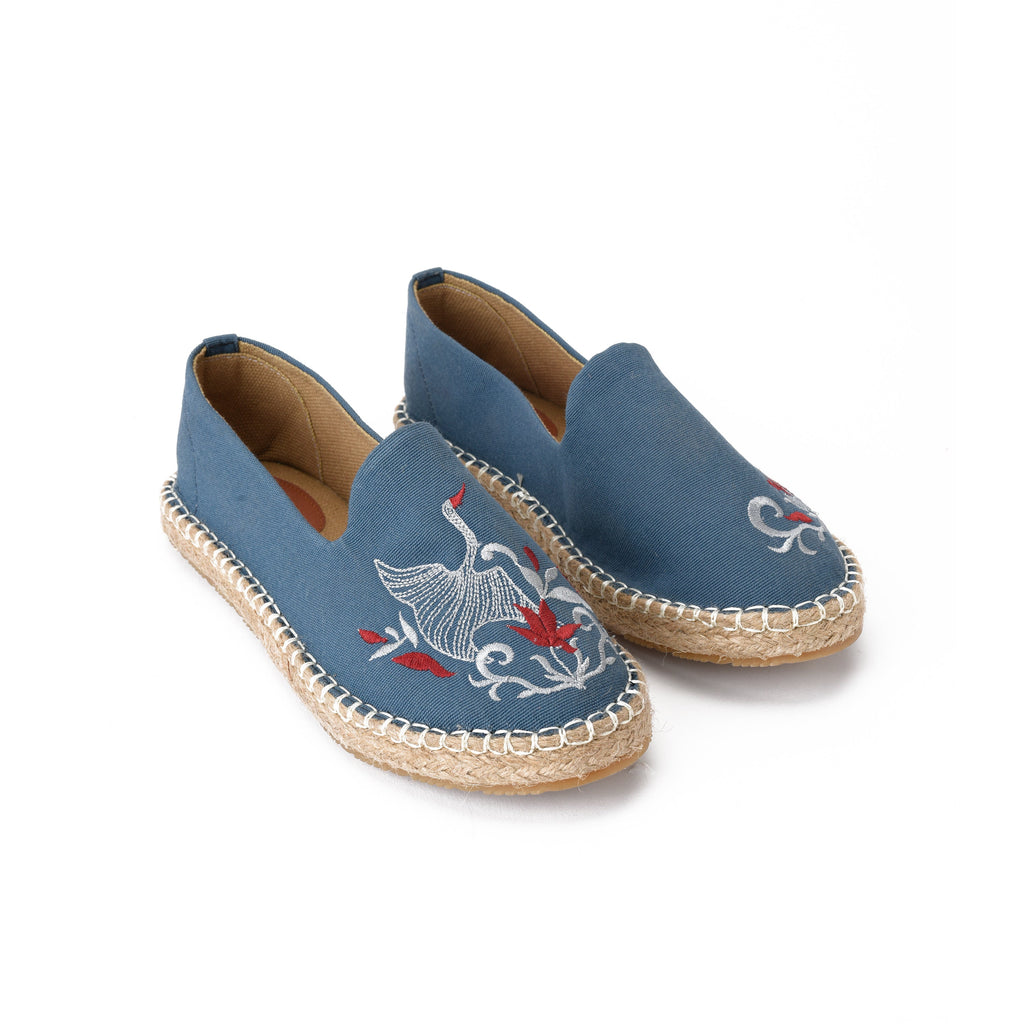 Espadrilles Navy Swan Bypavo