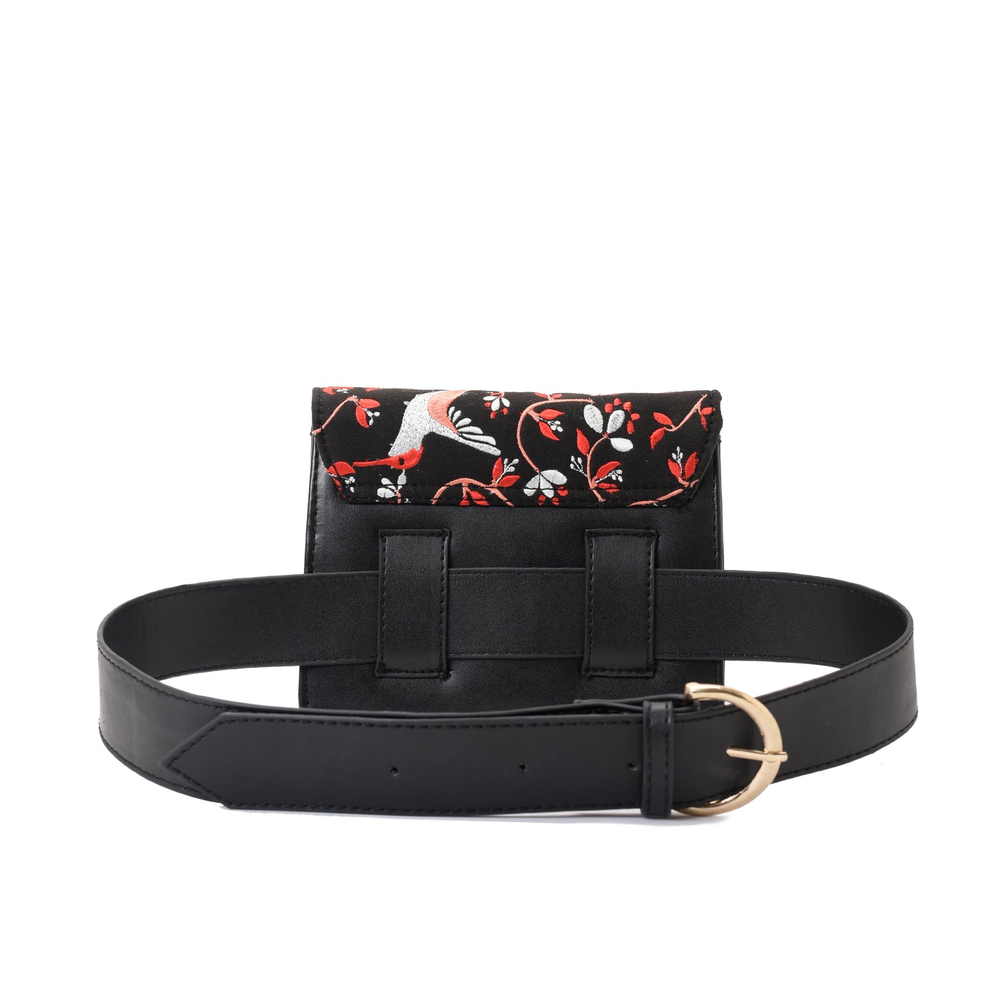 Hummingbird Black Cross/waist Bag - - Code 700
