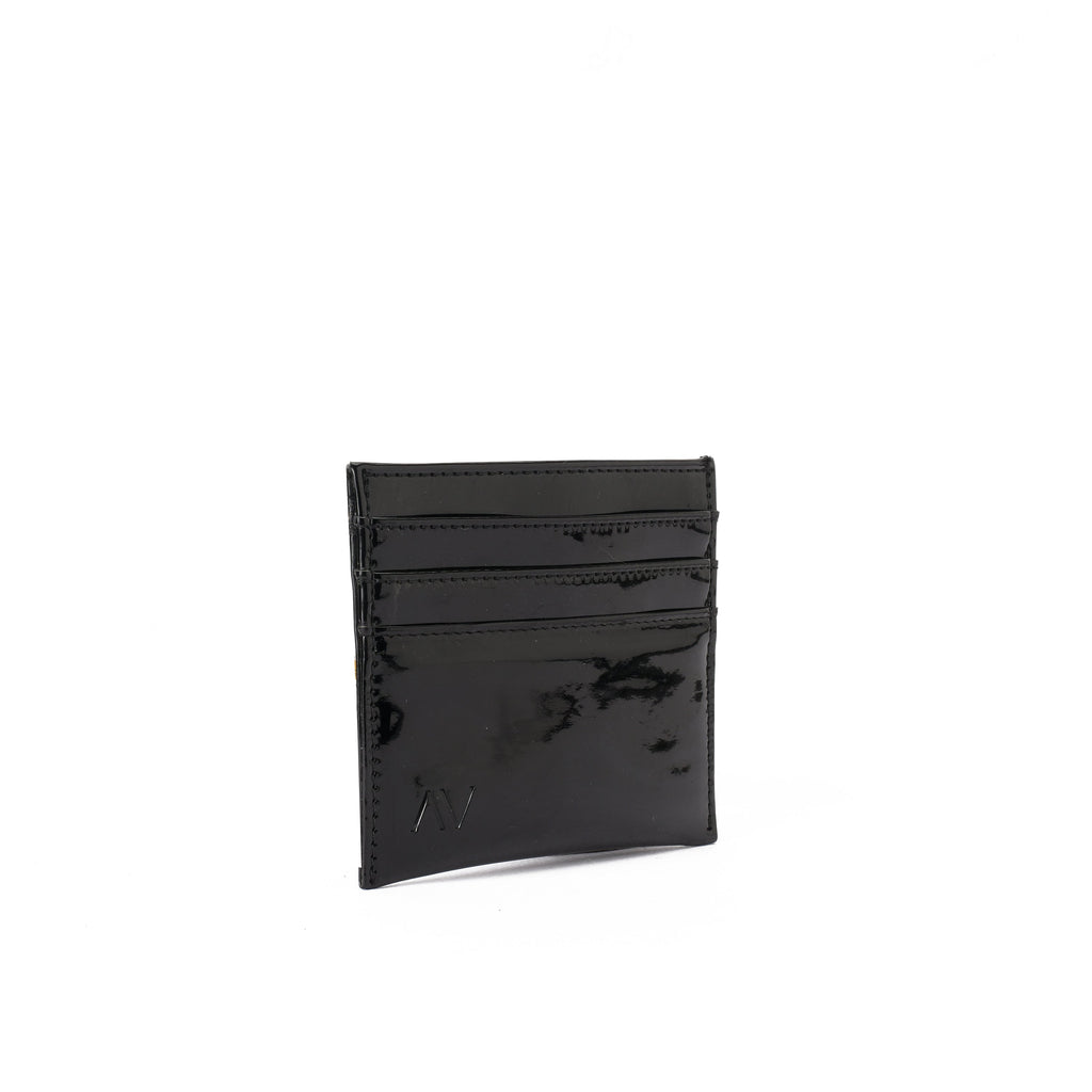 Black metallic voguish card holder - Code 513 PAVO Egypt