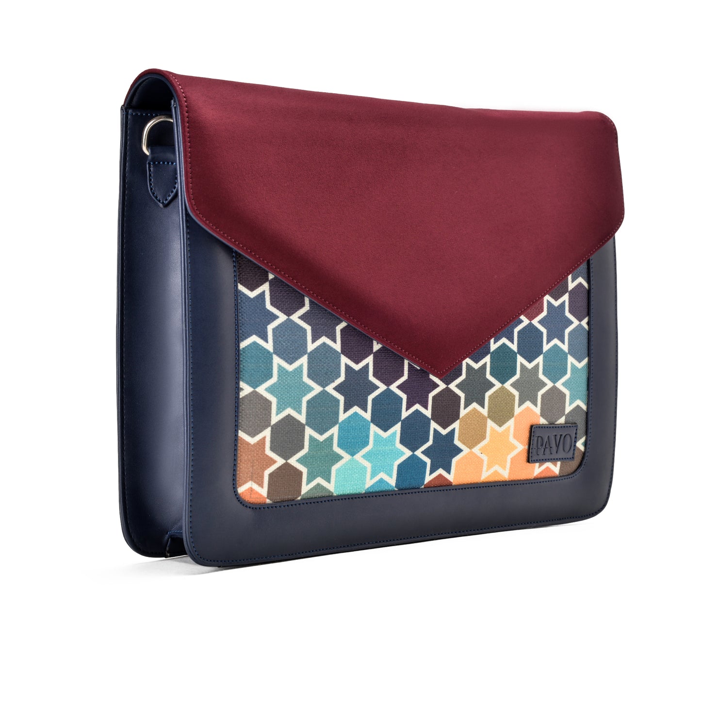 Laptop Bag/Sleeve Navy with Multi colour