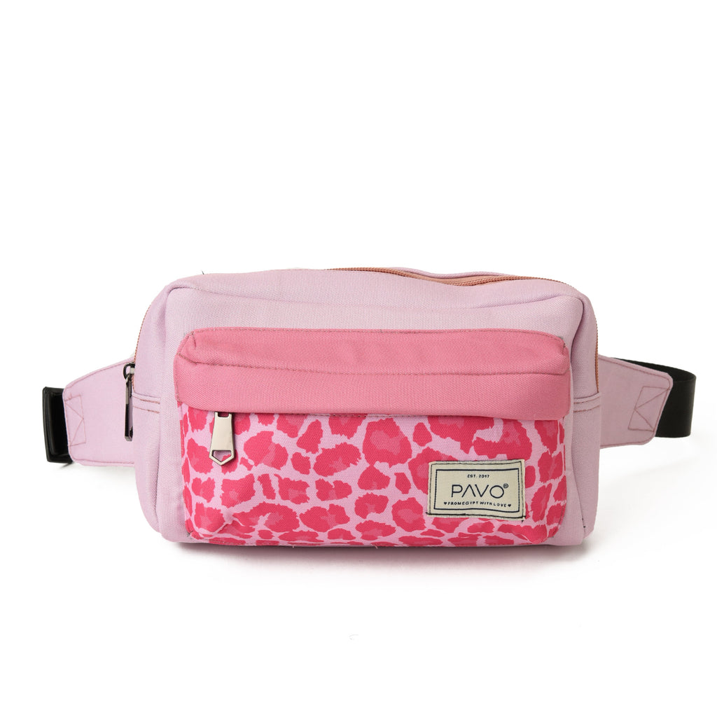 Fanny pack Leopard Pink pavoegypt