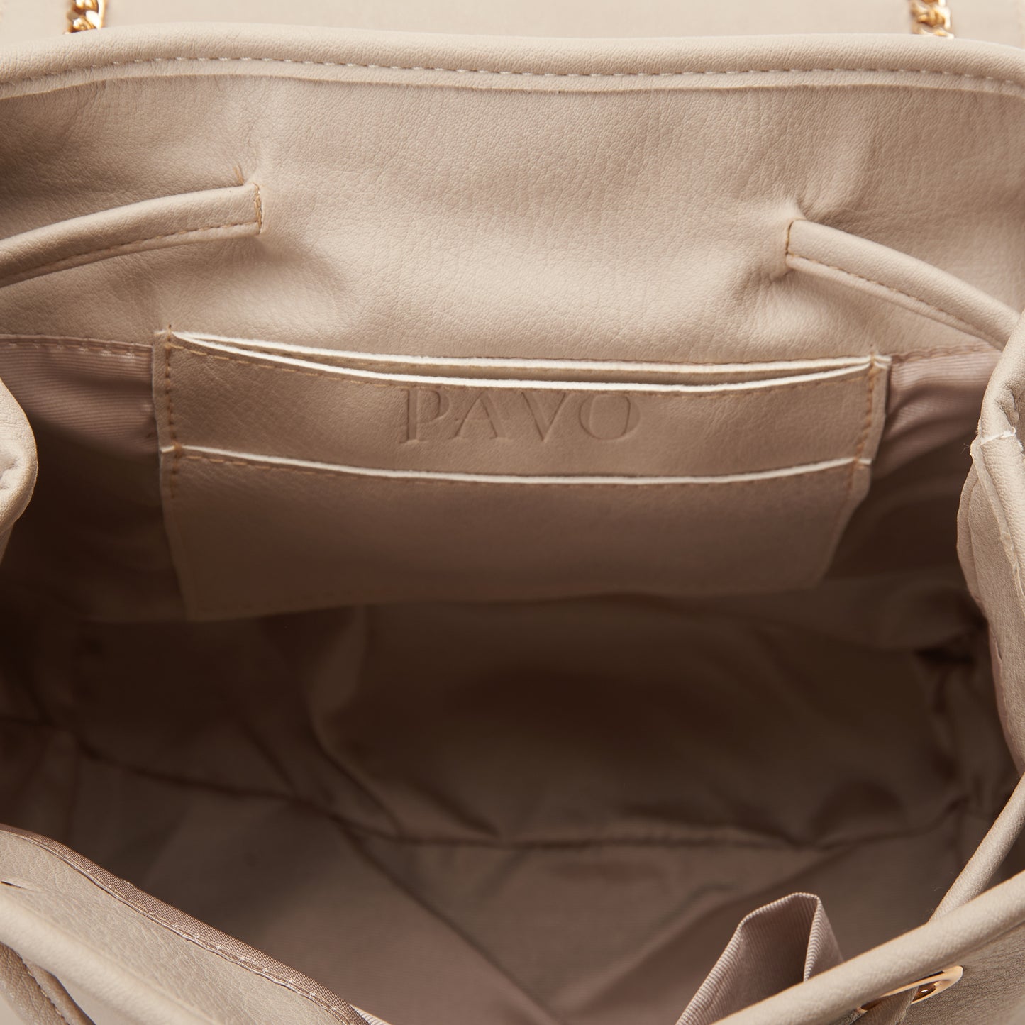 Quilted Nude Backpack - Code 802