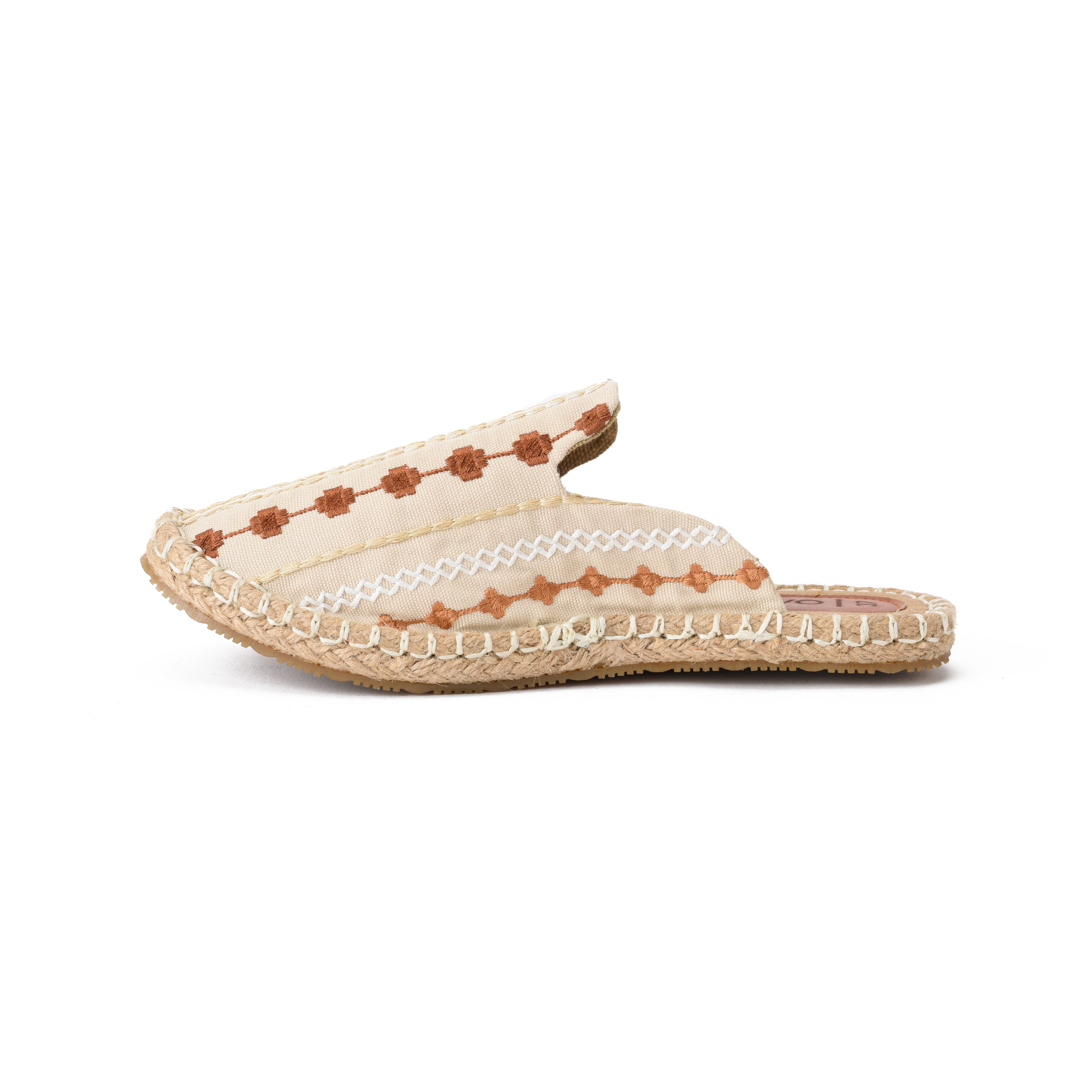 Beige Chains Mule - Code 536 Bypavo