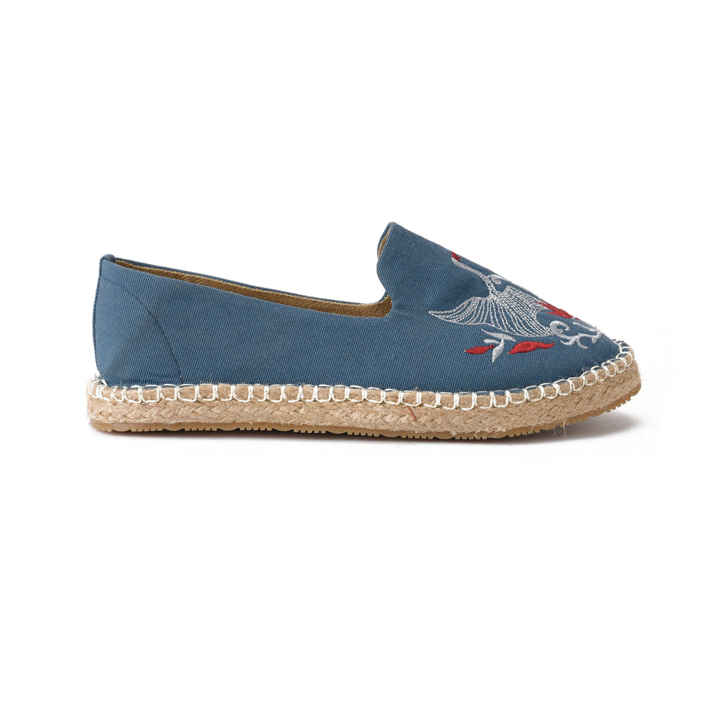 Espadrilles Navy Swan Bypavo