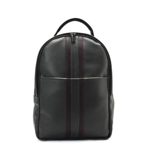Laptop Classic olive green Backpack -Code 507