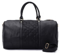 Duffle Bag Leather Black with Mamluk stars - PAVO Egypt