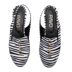 Espadrilles Sira with Black and white Bypavo