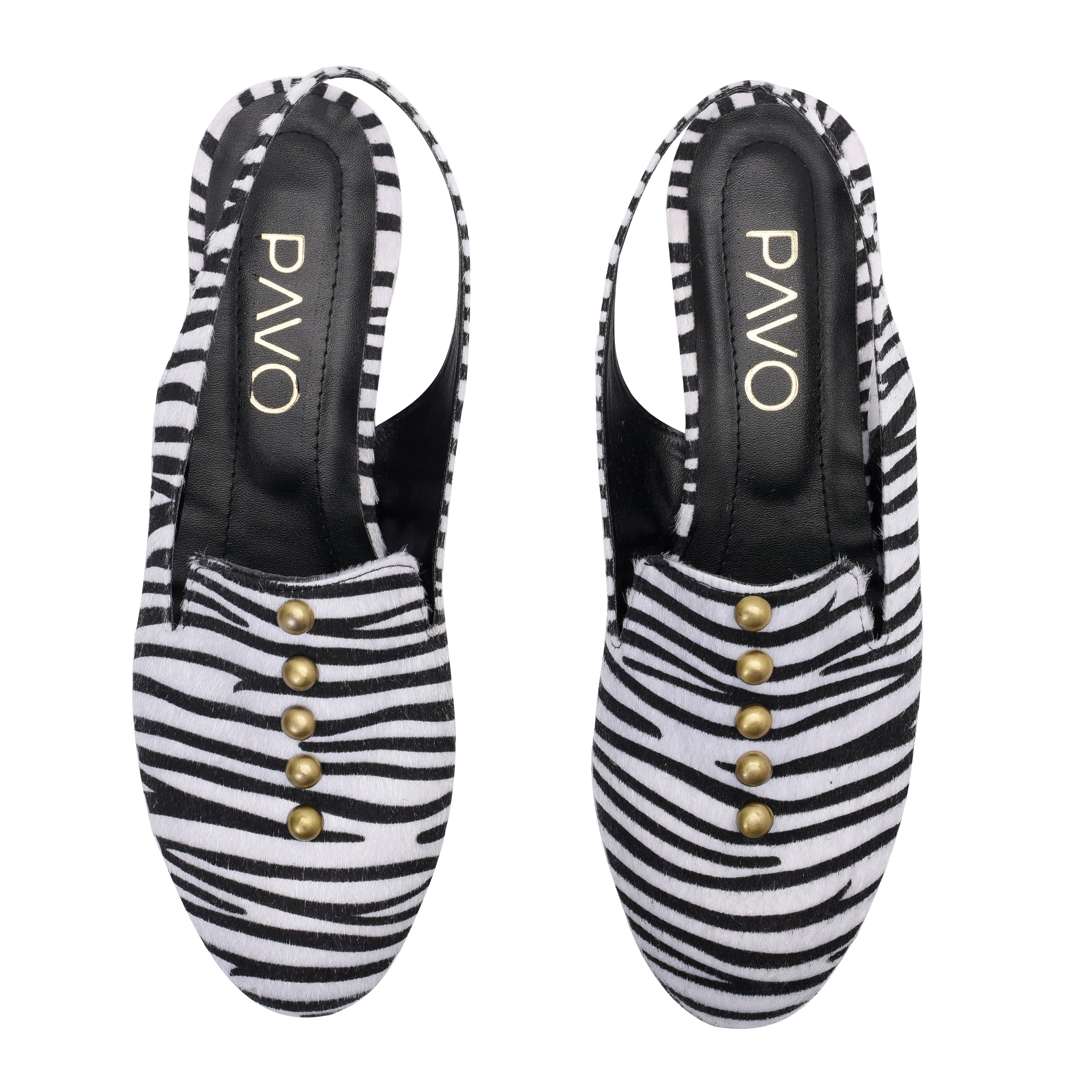 Espadrilles Sira with Black and white Bypavo