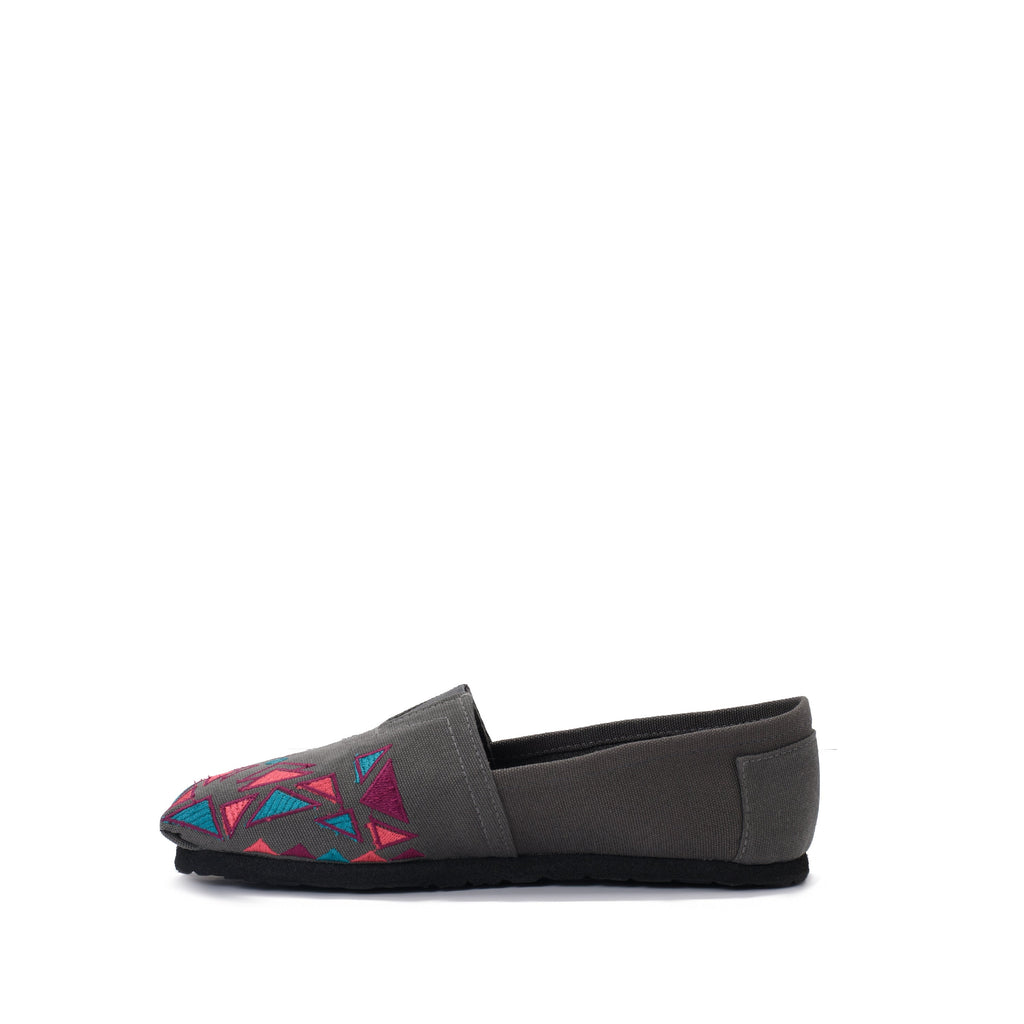Espadrilles Geometric Grey Bypavo