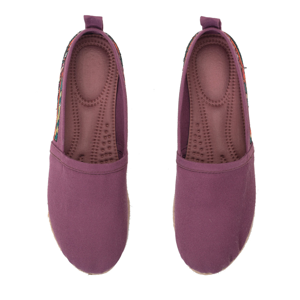 Espadrilles Carre Violet Bypavo