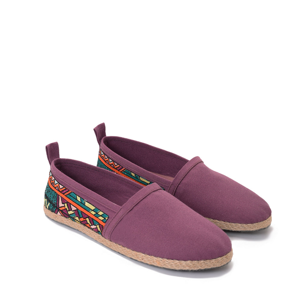 Espadrilles Carre Violet Bypavo