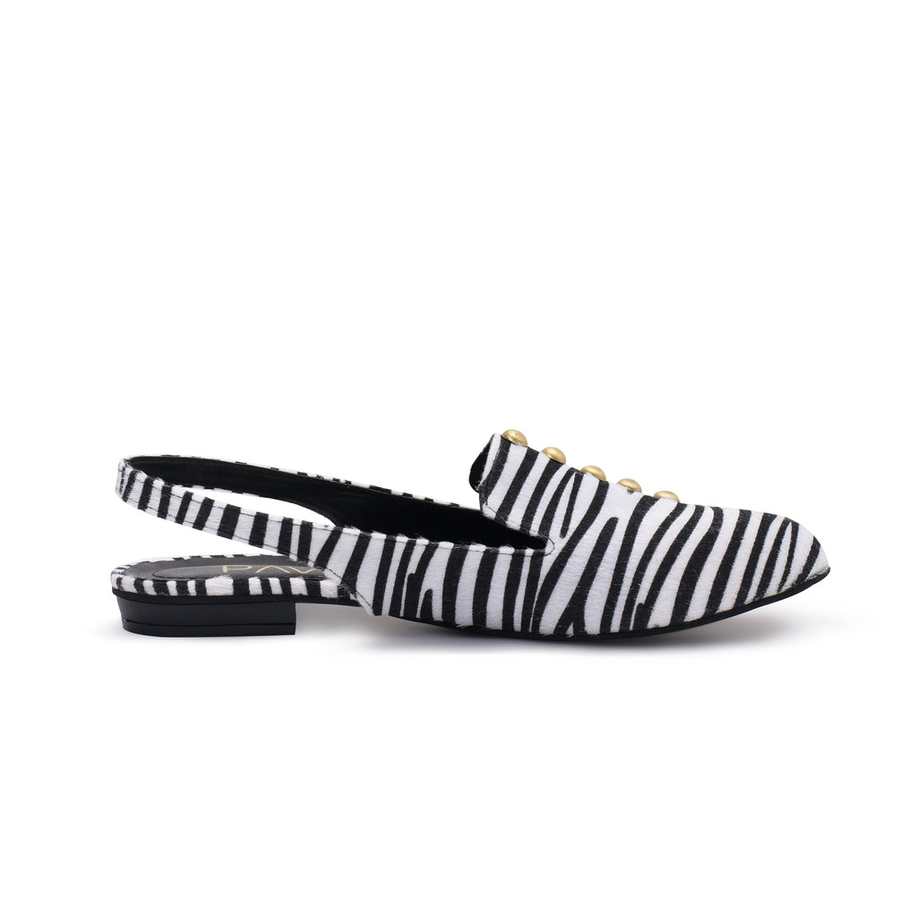 Espadrilles Sira with Black and white Bypavo