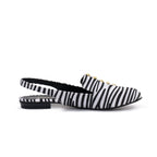 Espadrilles Sira with Black and white Bypavo
