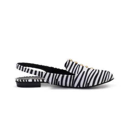 Espadrilles Sira with Black and white