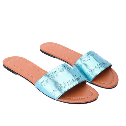 Slippers Elena Blue