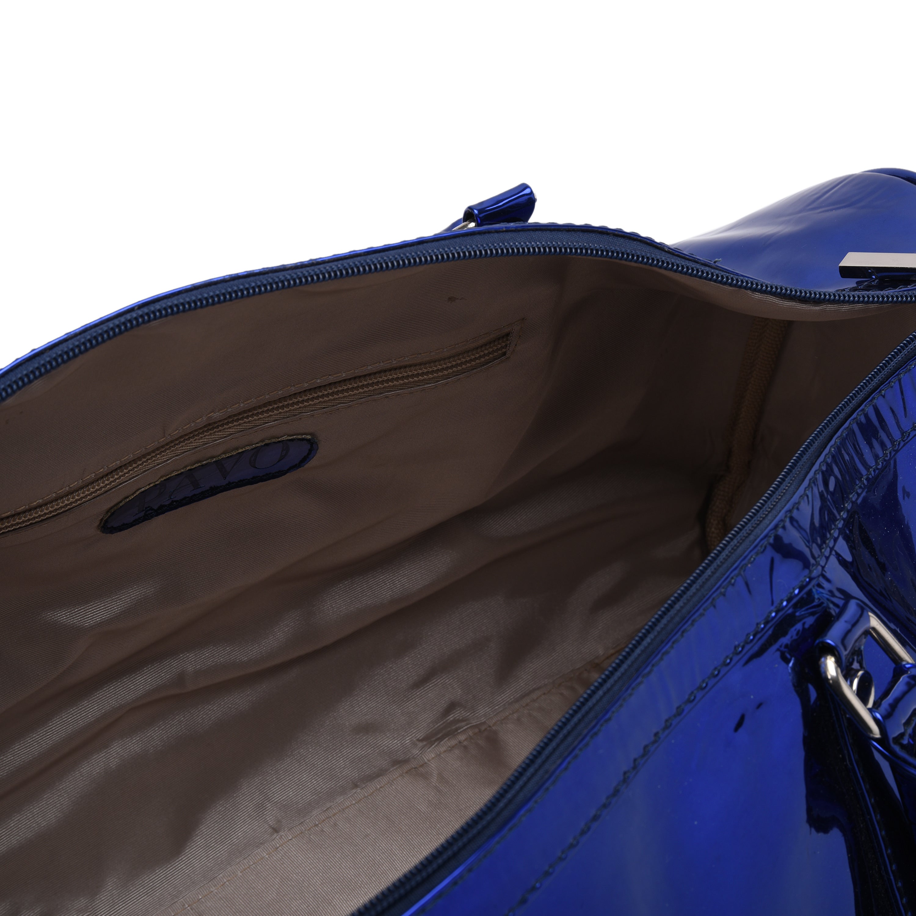 Duffle Bag Metallic blue pavoegypt