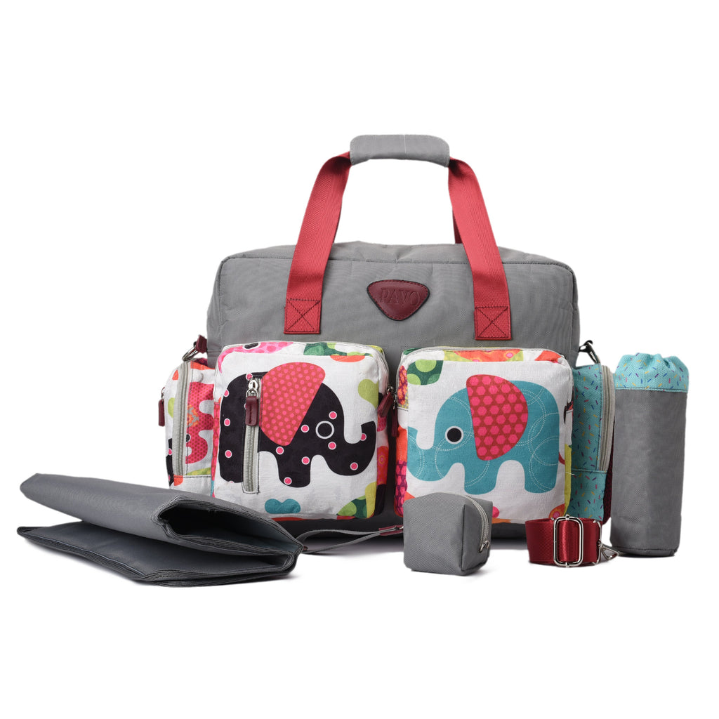 Diaper bag Grey pavoegypt
