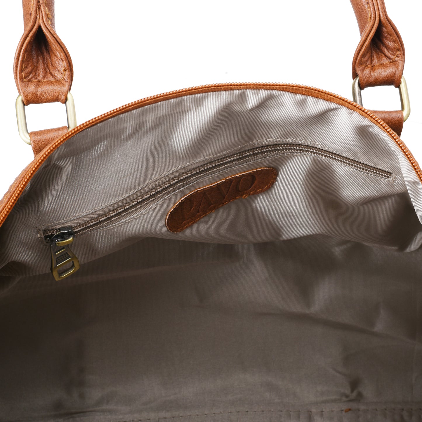 Duffle Bag Leather Brown
