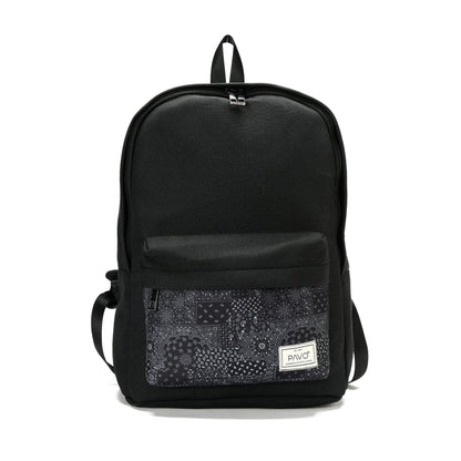 Laptop Backpack Patch Black